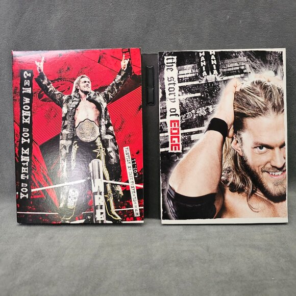 WWE: You Think You Know Me - The Story of Edge (DVD, 2012, 3-Disc Set) B2-22 - Picture 3 of 5